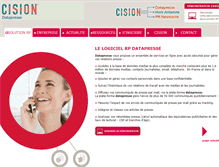 Tablet Screenshot of datapresse.fr